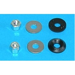 Cover nut and washers (M4RD)